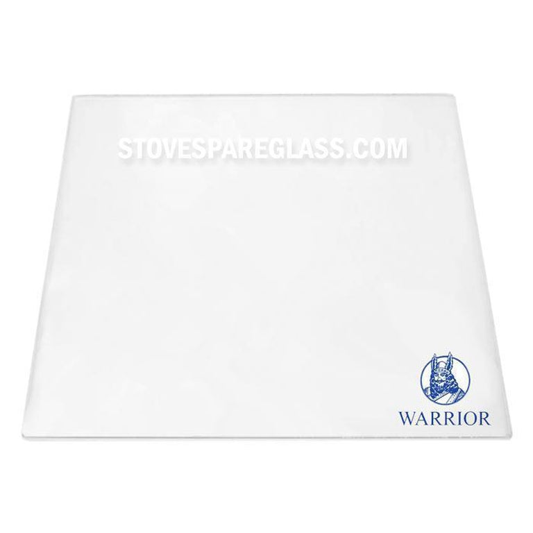 Warrior Ruby (Revised size) Stove Glass