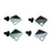 Baby Gabriel Glass Clips and Screw Kit