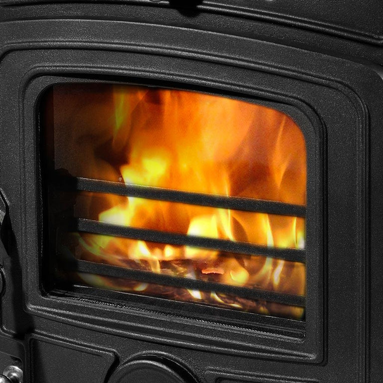 Baby Gabriel Stove Glass