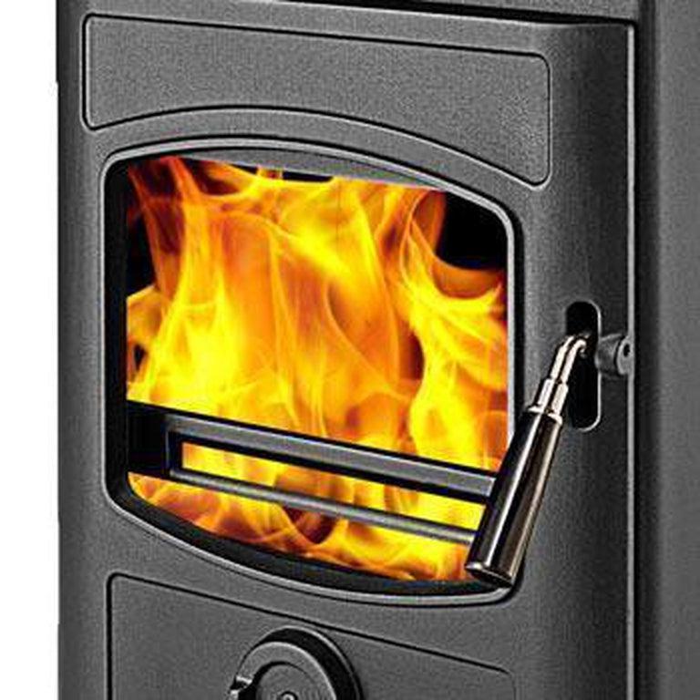 Graphite 5 Stove Glass