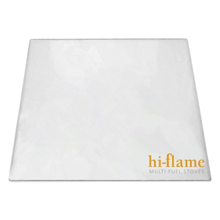 Hi-Flame Graphite Inset (Boiler) Glass - StoveSpareParts