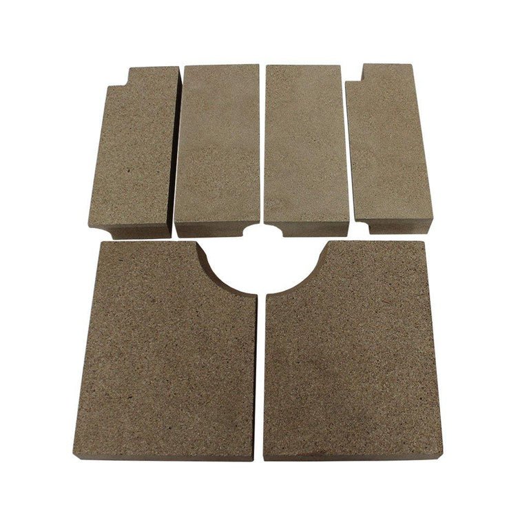 Warrior Gabriel Fire Bricks Full Set - StoveSpareParts