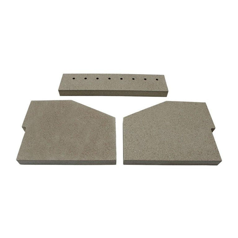 Warrior Olive Fire Brick Set - StoveSpareParts